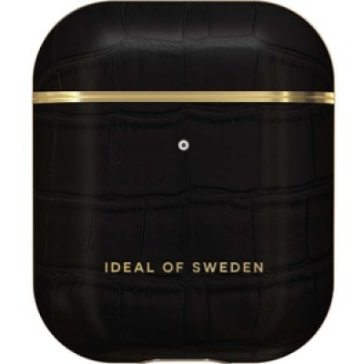 iDeal of Sweden | Apple Airpods 1/2 Case Black Croco