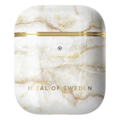 iDeal of Sweden Marble Case (AirPods 1/2) - Golden Jade Marble