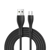 Joyroom USB-A till Lightning kabel 3A 2m - Svart