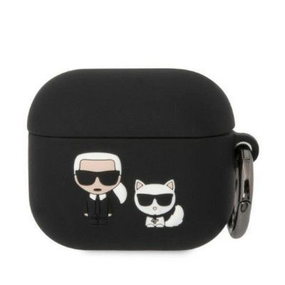 Karl Lagerfeld Airpods 3 Skal Karl & Choupette - Svart