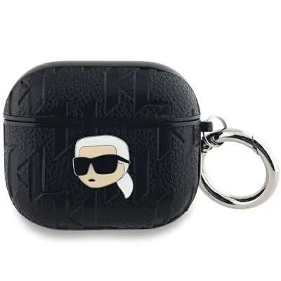 Karl Lagerfeld AirPods 3 Skal Monogram Karl Head - Svart