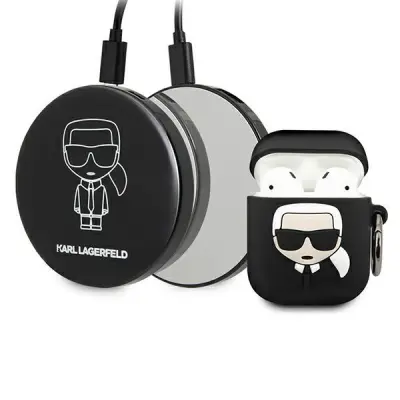 Karl Lagerfeld AirPods Skal + Powerbank Ikonik