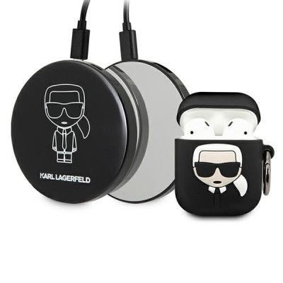 Karl Lagerfeld Skal AirPods + Power Bank Ikonik