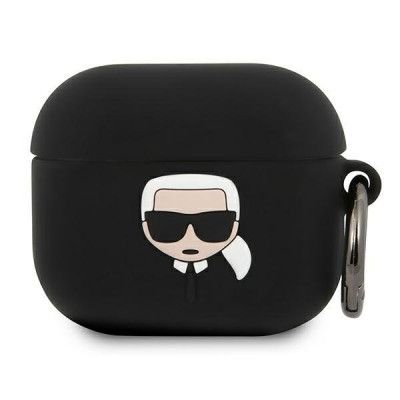 Karl Lagerfeld Skal AirPods 3 Silicone Ikonik - Svart