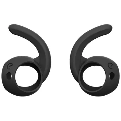Keybudz EarBuddyz 2.0 - Earhooks (AirPods/EarPods) - Svart