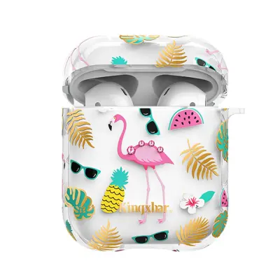 Kingxbar Apple AirPods Case - Flamingo
