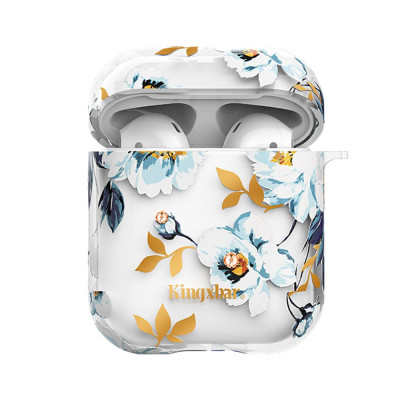 Kingxbar Apple AirPods Case - Gardenia