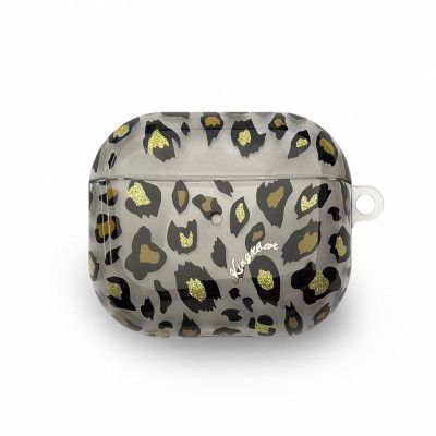 Kingxbar Charm Pods Fodral För AirPods 3 - Leopard