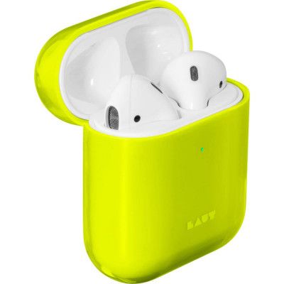 Laut Crystal-X Skal till AirPods acid yellow