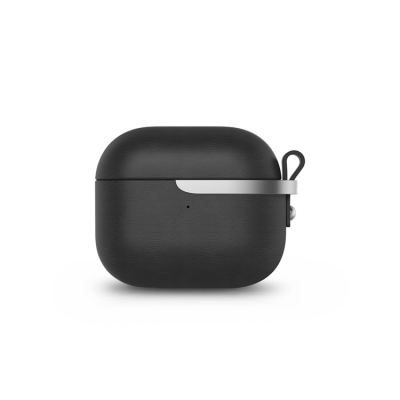 Moshi Pebbo Luxe för AirPods 3 - Svart