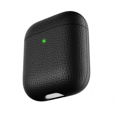 PodSkinz Artisan - Handgjort Läderfodral för dina Airpods - Brun