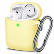 PodSkinz KeyChain Silikon Fodral Dina Airpods - Pastelgul