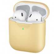 PodSkinz - Skyddande silikonfodral för dina Airpods - Pastelgul