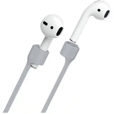 Puro Icon Magnetic Necklace for AirPods - Ljusgrå