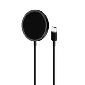 Puro MagSafe Magnetico Trådlös Laddare 1m - Svart