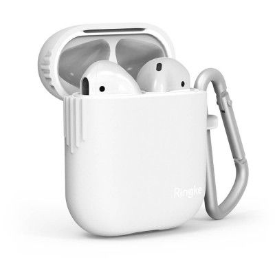 Ringke Silica Skal Airpods 1 / 2 - Vit