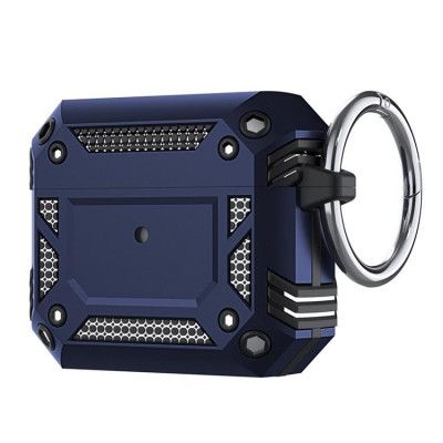 ShockProof Skal Med Nyckelring Airpods 3 - Blå