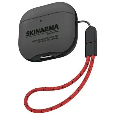 Skinarma Airpods 4 Skal Spunk - Pewter Grön