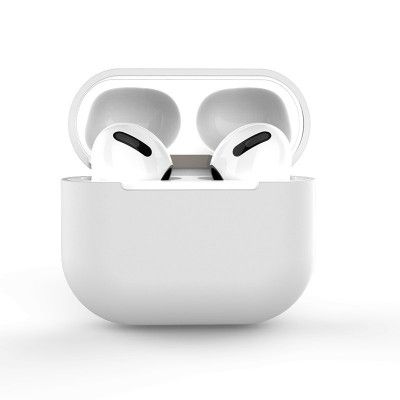 Soft Silikon Skal AirPods 2/AirPods 1 - Vit