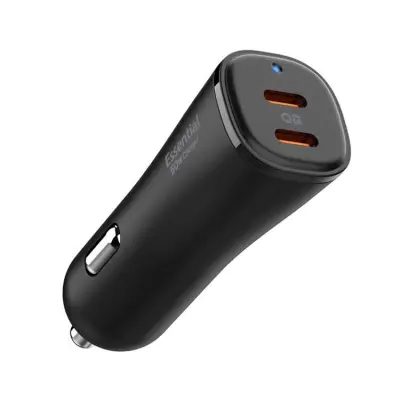 Spigen Billaddare 50W EV502 Arcstation Essential - Svart