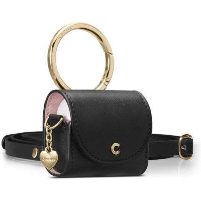 Spigen Cryill Mini Läder Fodral Apple Airpods 3 - Svart