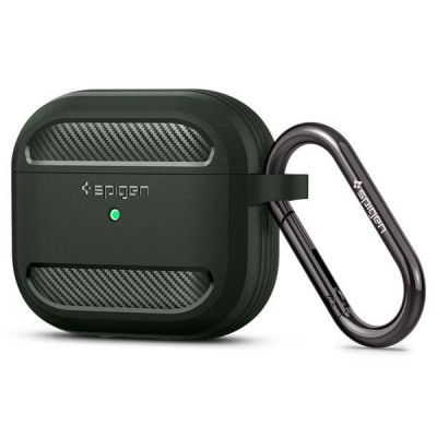Spigen Rugged Armor Skal Airpods 3 - Military Grön