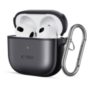 Tech-Protect Airpods 4 Skal Magsafe - Matte Svart