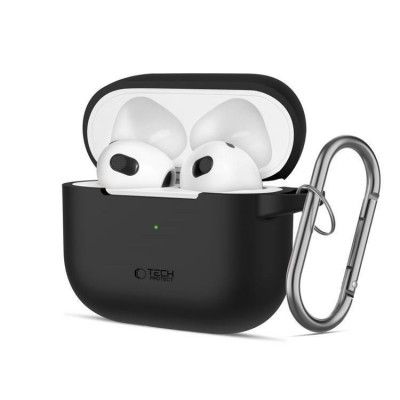 Tech-Protect Apple Airpods 3 Skal Silikon Hook - Lavender