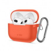 Tech-Protect Apple Airpods 3 Skal Silikon Hook - Neon Orange