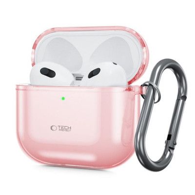 Tech-Protect Apple Airpods 4 Skal Flexair - Baby Rosa