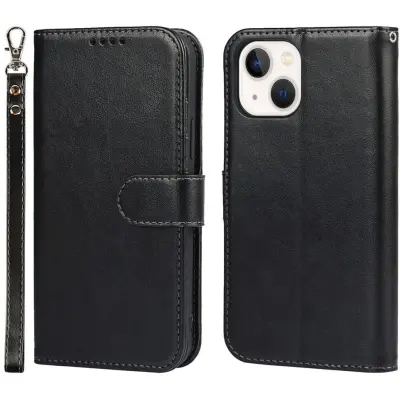 Trolsk Plånboksfodral Svart (iPhone 14)