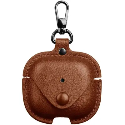 Trolsk Leather Case (AirPods 4) - Brun