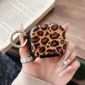 Trolsk Skal Leopard med Spegel (AirPods 4)