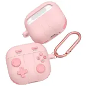 Trolsk Retro Gamepad Case (AirPods 4) - Rosa