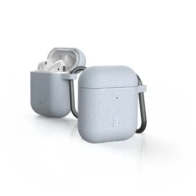 UAG (U) Dot Silicone Case (AirPods 1/2) - Ljusblå