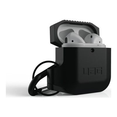 UAG Silikonskal för Apple Airpods, Svart