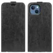 Trolsk Vertical Flip Cover (iPhone 14) - Brun