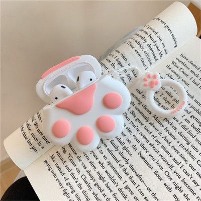Trolsk Cat Claw Silicone Cover (AirPods 1/2)