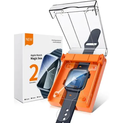 [2-Pack] Apple Watch 4/5/6/SE (40mm) Plastfilm Skärmskydd - Clear