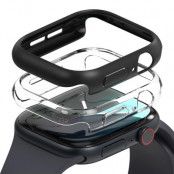 [2-Pack] Ringke Apple Watch 46mm Series 10 Skal Slim - Clear/Svart