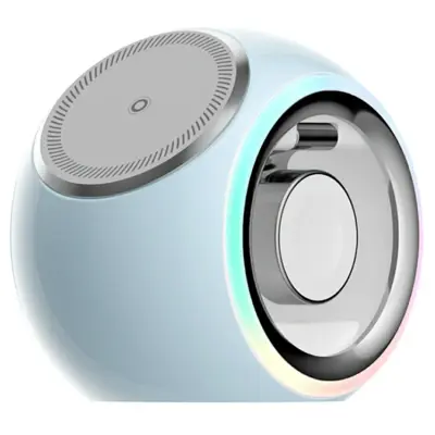 3-in-1 KL-CD70 Trådlös Laddare iPhone,Apple Watch,Airpods - Blå