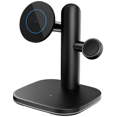 3in1 MagSafe Trådlös Laddare iPhone Apple Watch Airpods