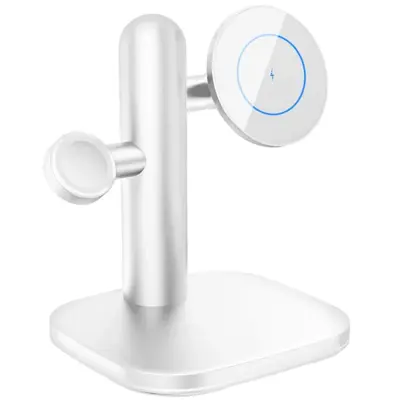 3in1 MagSafe Trådlös Laddare iPhone Apple Watch Airpods