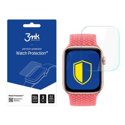 3MK Apple Watch 6 / SE 40mm Plastfilm Skärmskydd ARC+ Transparent