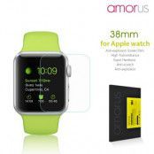 Amorus Härdat Glas Skärmskydd till Apple Watch 38mm