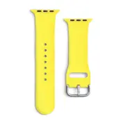 Apple Watch 2/3/4/5/6/7/8/SE (49/45/44/42mm) Ultra Armband Silicone - Gul