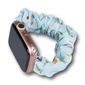 Apple Watch 2/3/4/5/6/7/SE (38/40/41mm) Armband Tyg - Blå