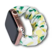 Apple Watch 2/3/4/5/6/7/SE (42/44/45mm) Armband Tyg - Pineapple