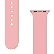 Apple Watch 2/3/4/5/6/7/SE (45/44/42mm) Armband Silicon APS - Rosa