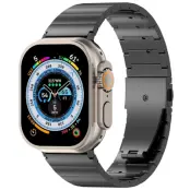 Apple Watch (38/40/41/42mm) Armband Titan Alloy (Svart)